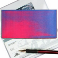 Pink/Purple/Blue 3D Lenticular Checkbook Cover (Stock)